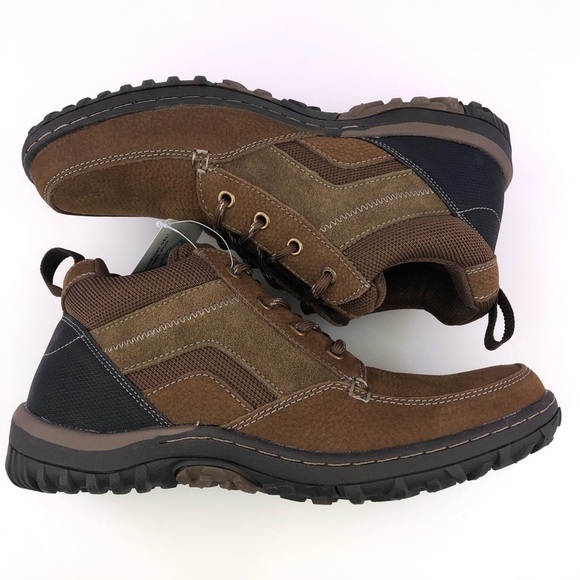 Nunn Bush Brown Leather Quest Hiking Chukka Boots Size 8W main image 8
